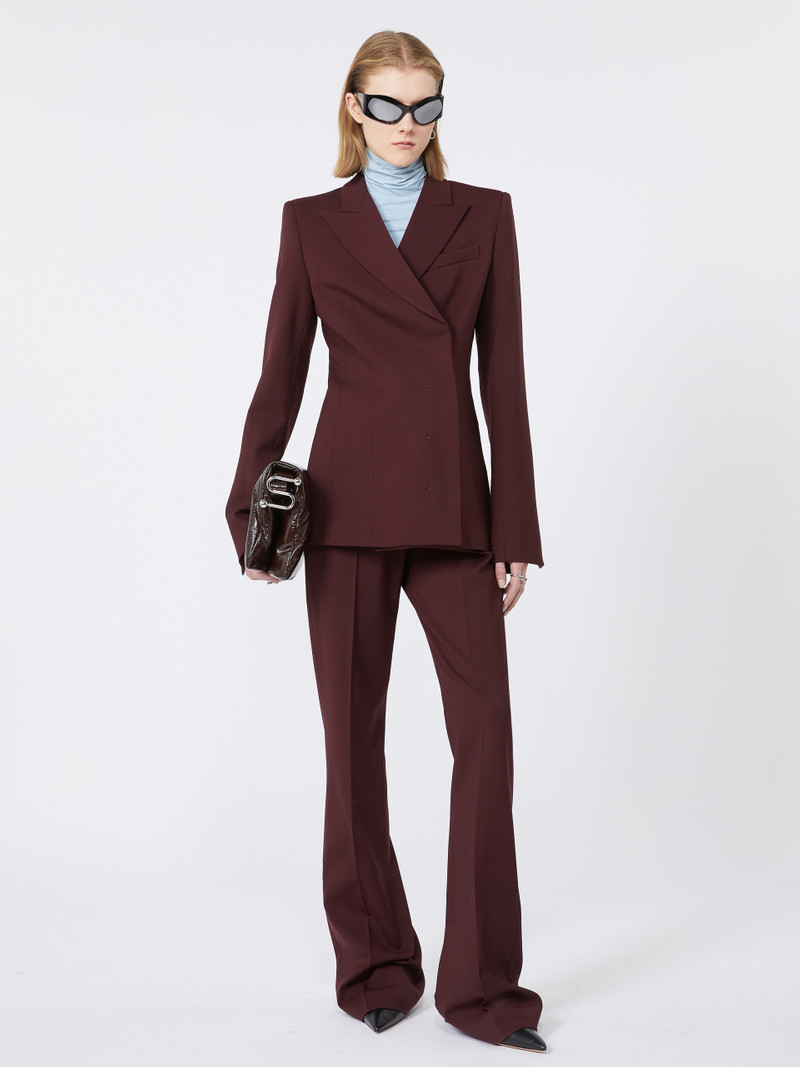 Sportmax FEBE Slim flared trousers outlook