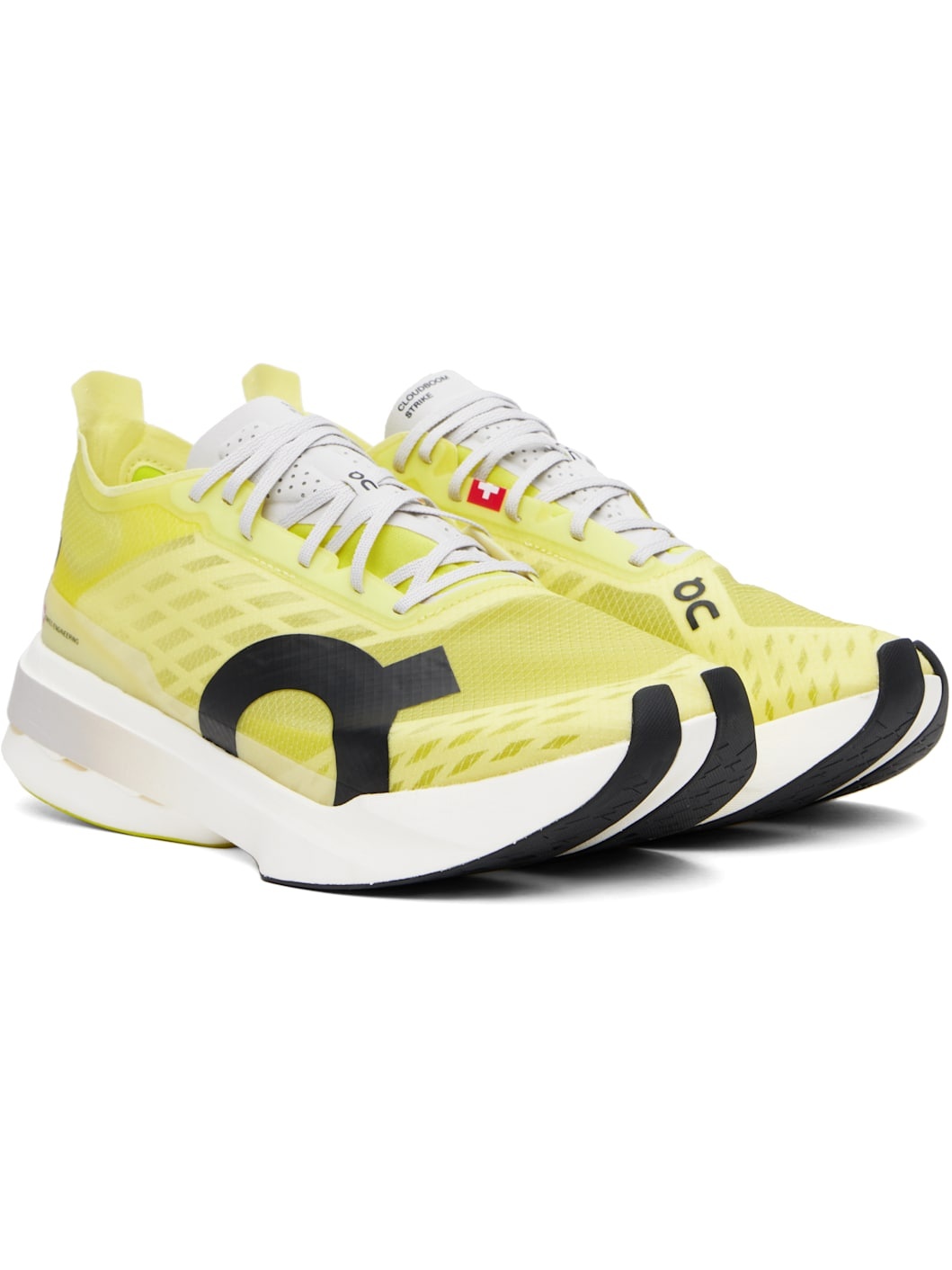 Yellow Cloudboom Strike Sneakers - 4
