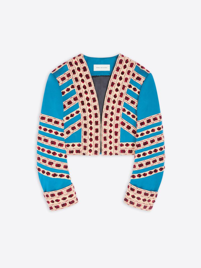EMBROIDERED CROPPED JACKET 1