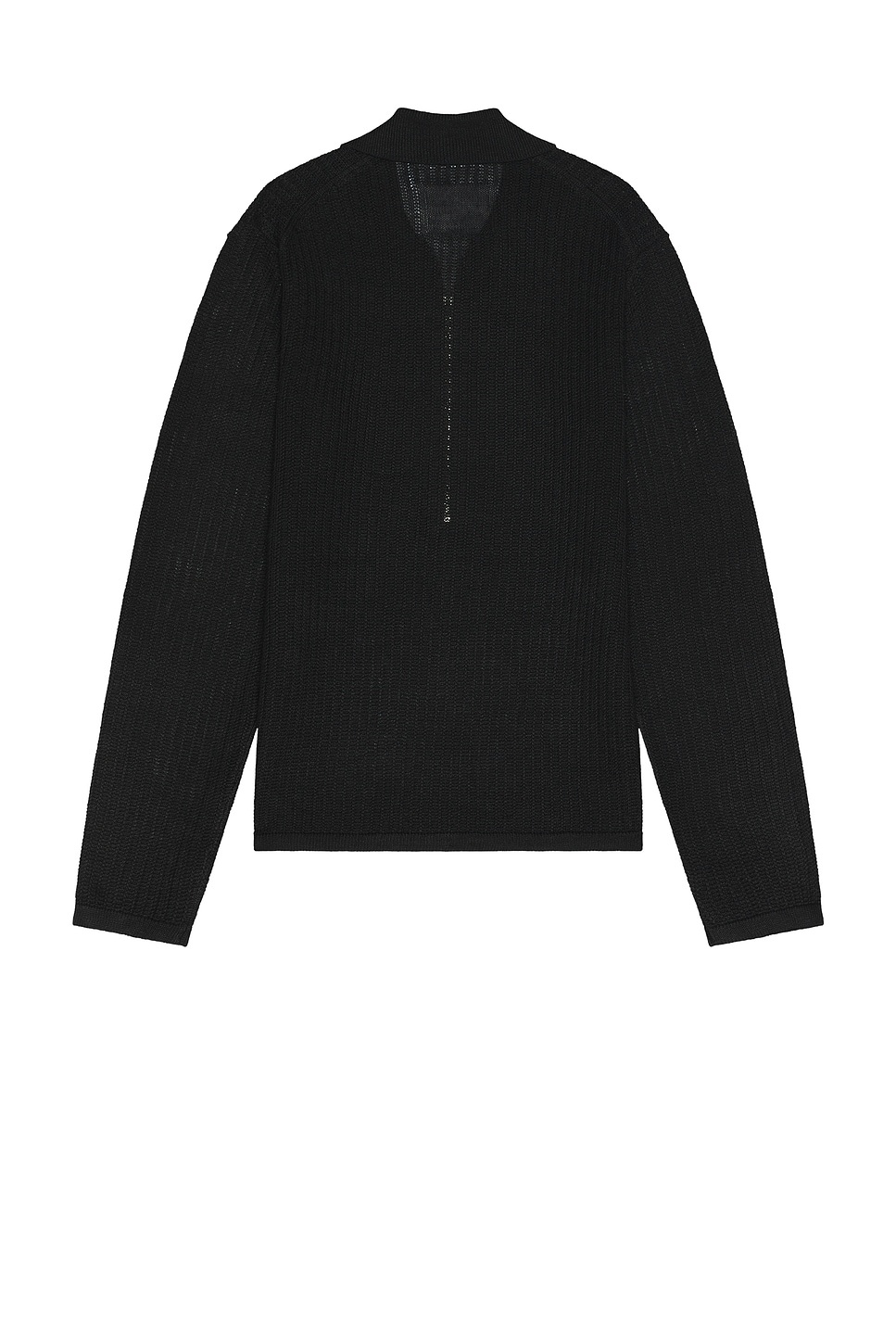 Long Sleeve Zip Polo - 2