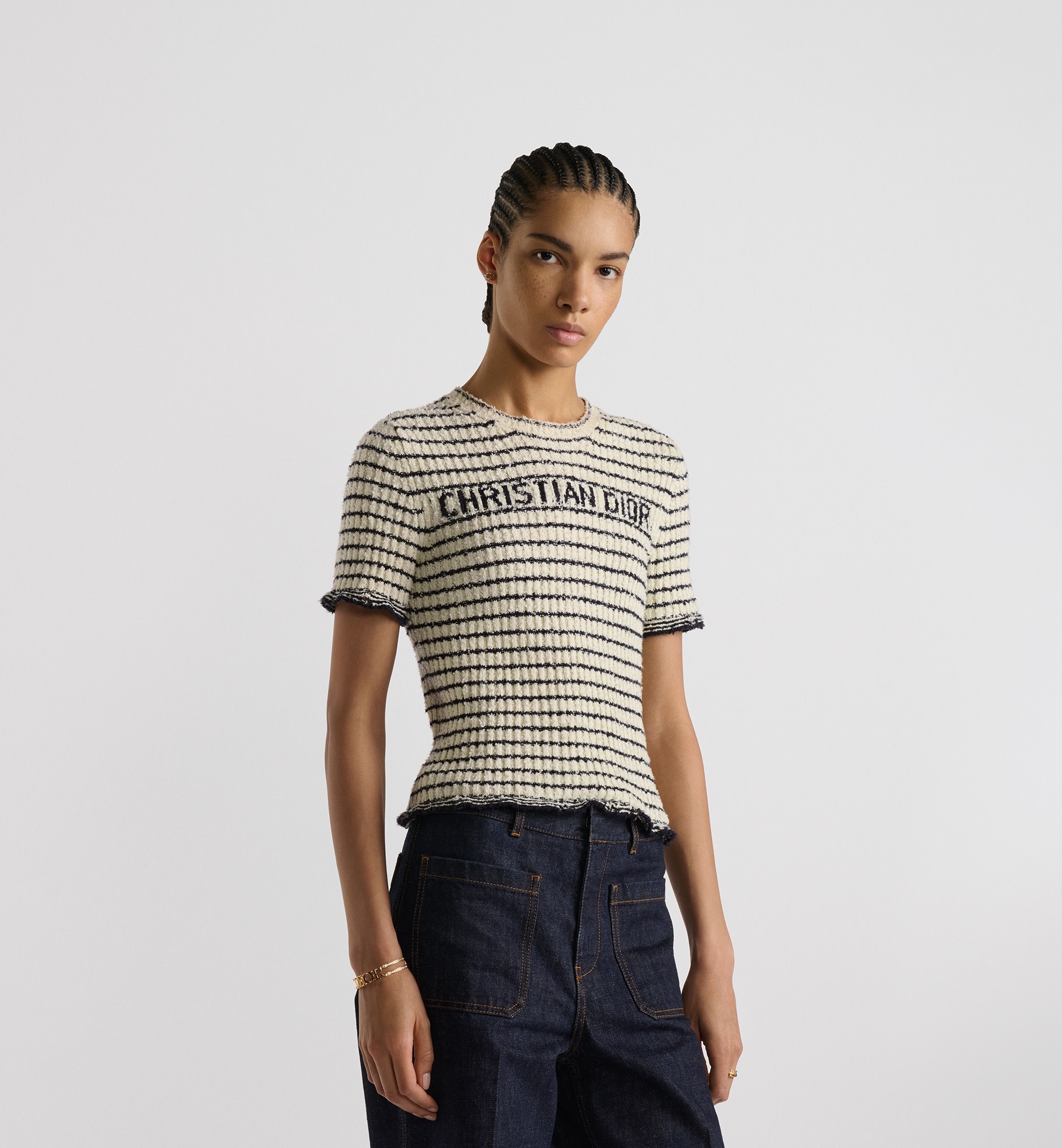 Dior Marinière Short-Sleeved Top - 2