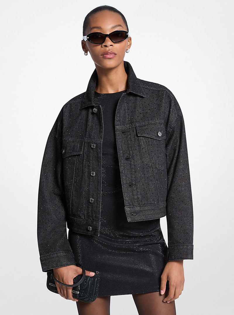 Studded Denim Jacket 1