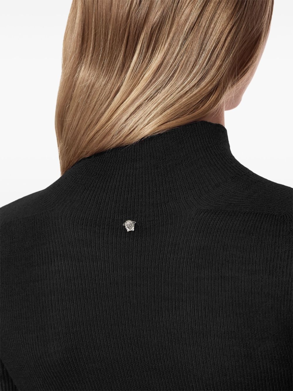 wool ribbed-knit top - 4