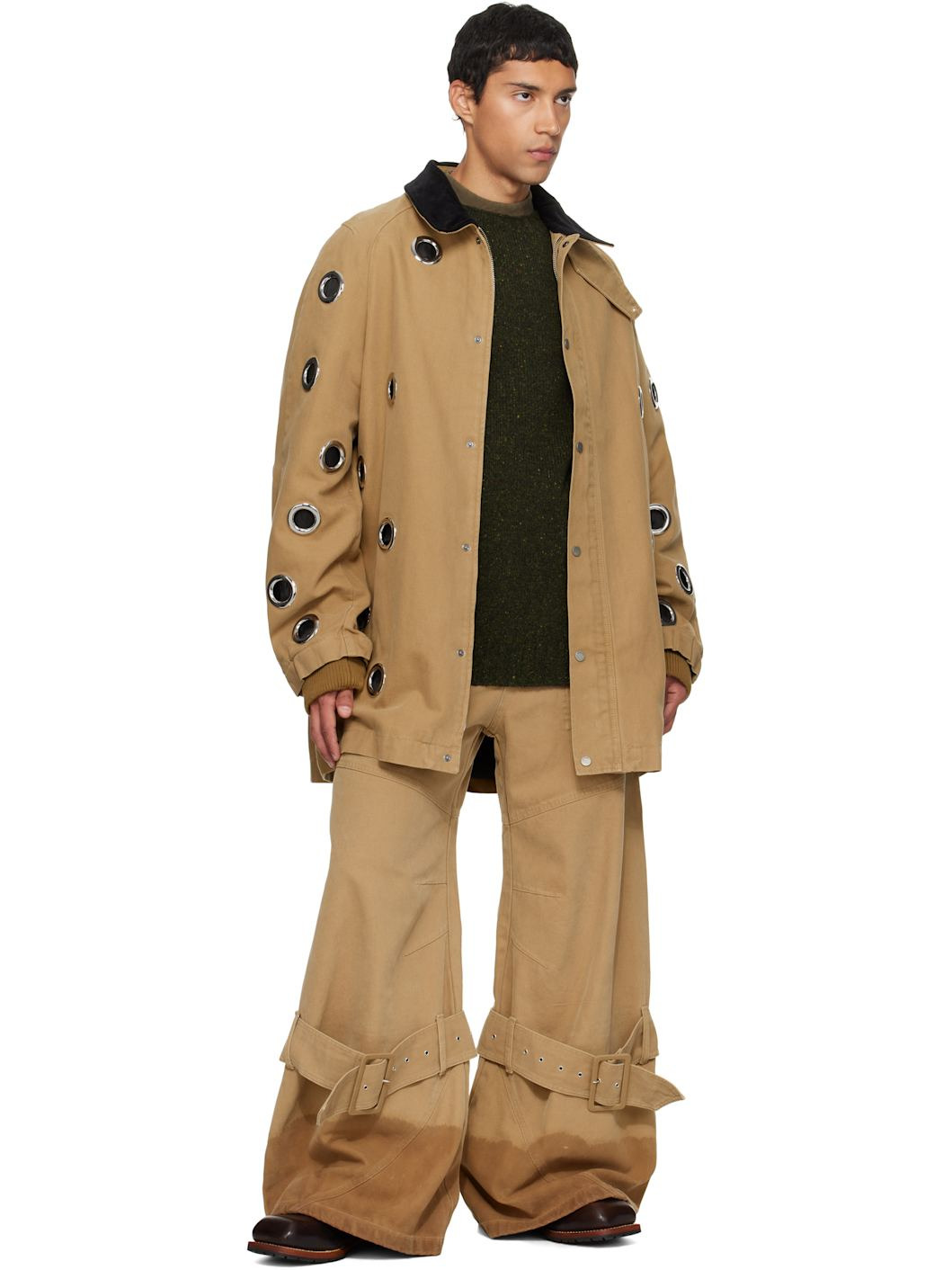 Beige Barbour Jacket - 4