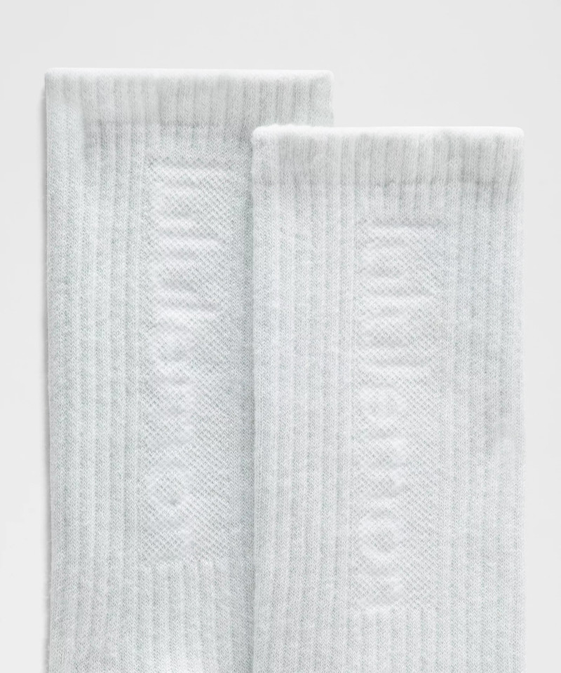 lululemon Unisex Daily Essential Crew Socks *Wordmark outlook
