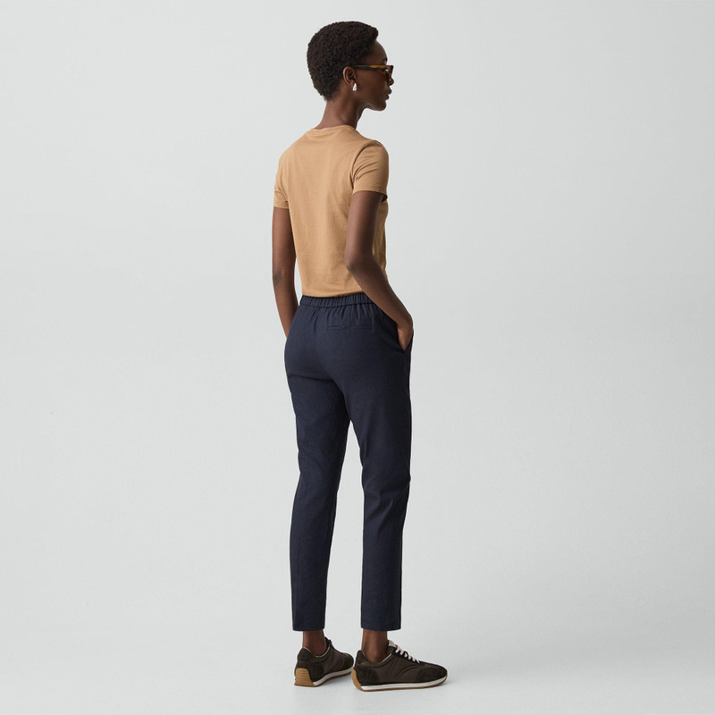 Theory Treeca Pull-On Pant in Good Linen outlook
