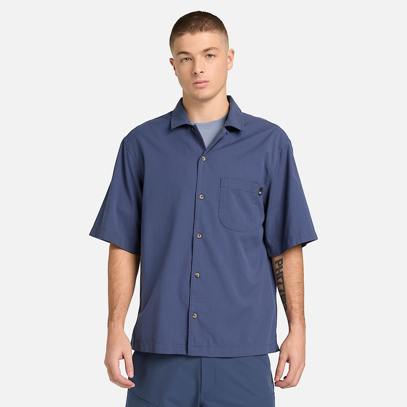 Men's Short-Sleeve Seersucker Resort Shirt 3