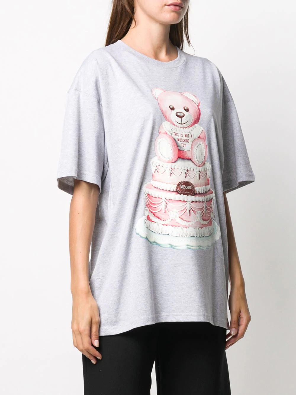 Teddy Cake print T-shirt - 3