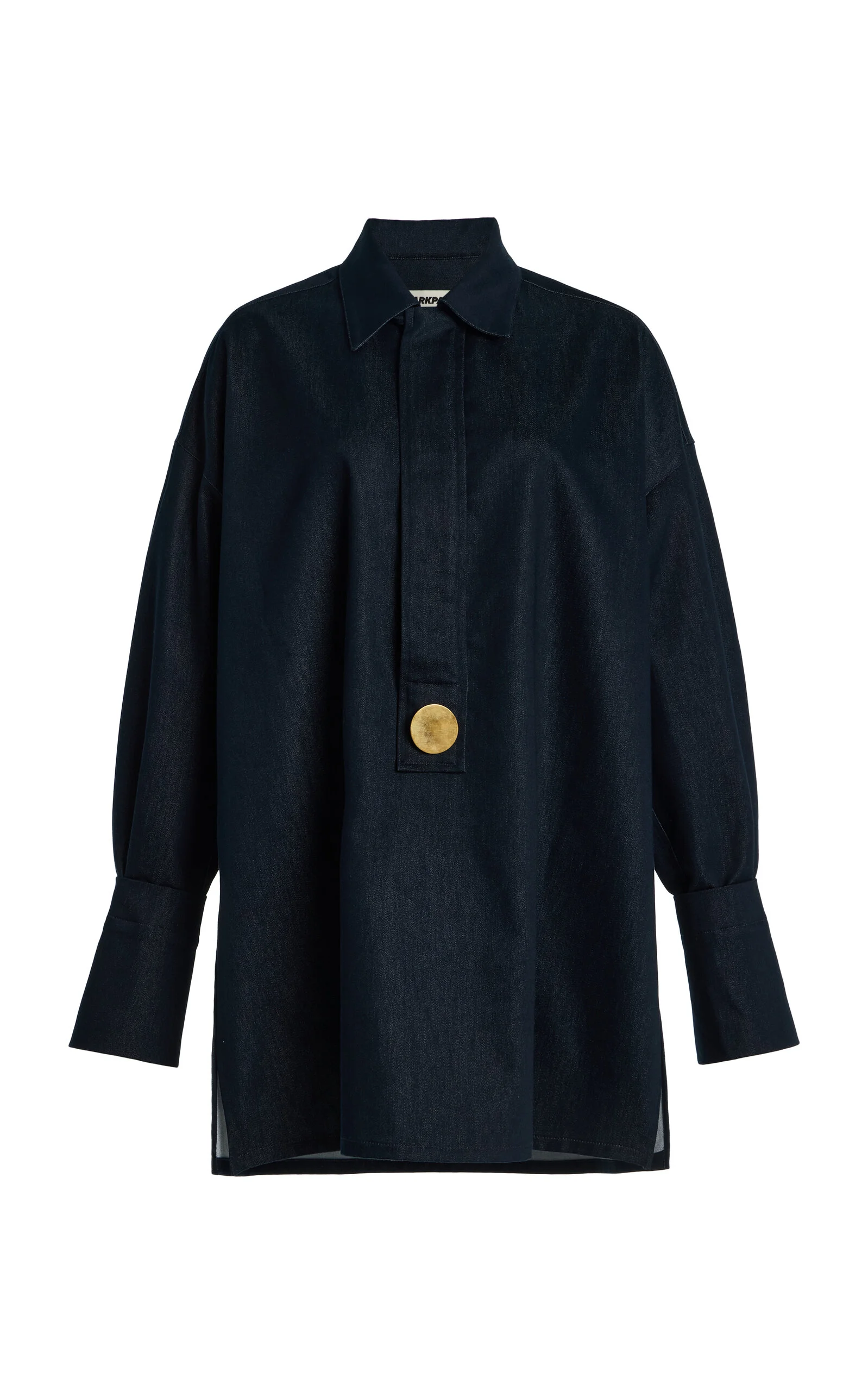 Noel Chambray Polo Shirt blue - 1