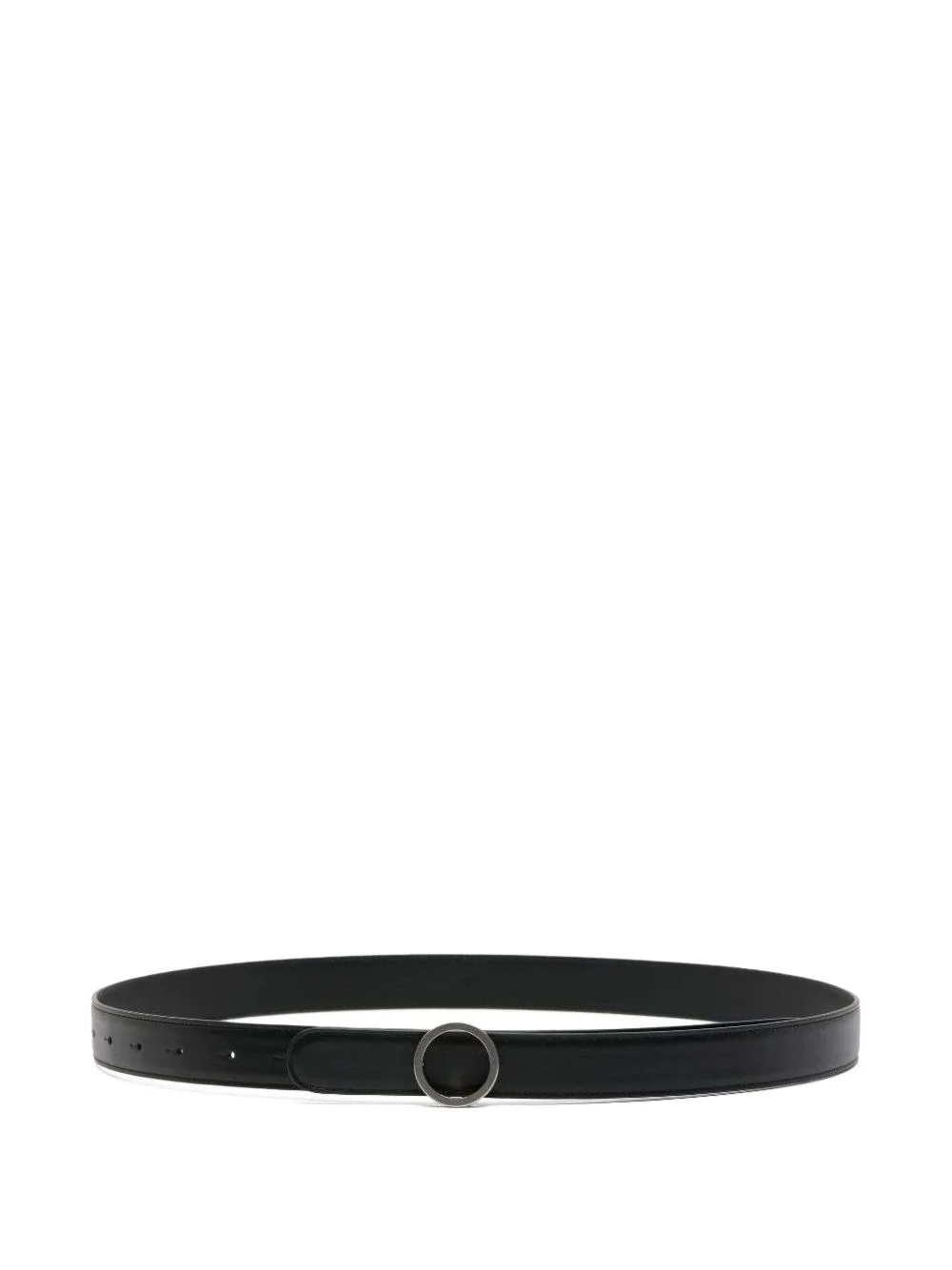 circle-buckle belt - 1