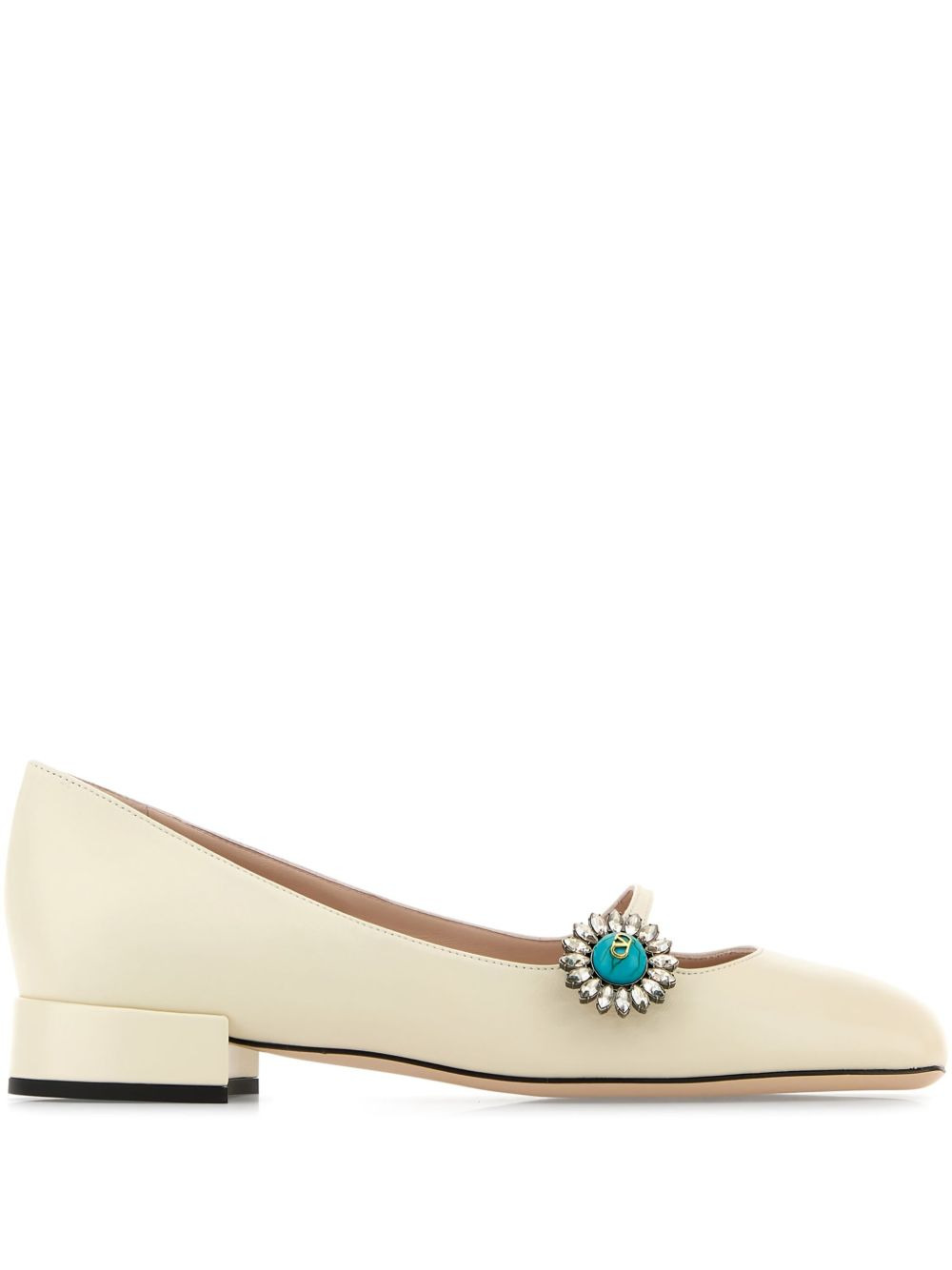 Valentino Garavani Daisy Mary Jane Pumps - 1