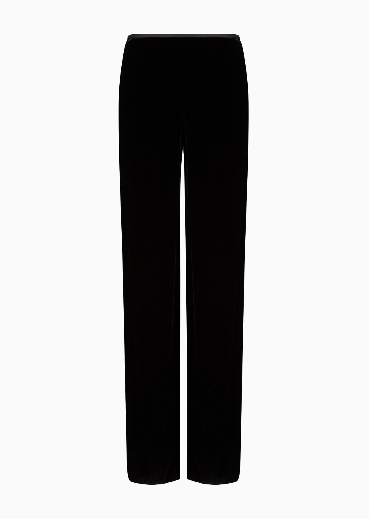 Velvet palazzo trousers - 1