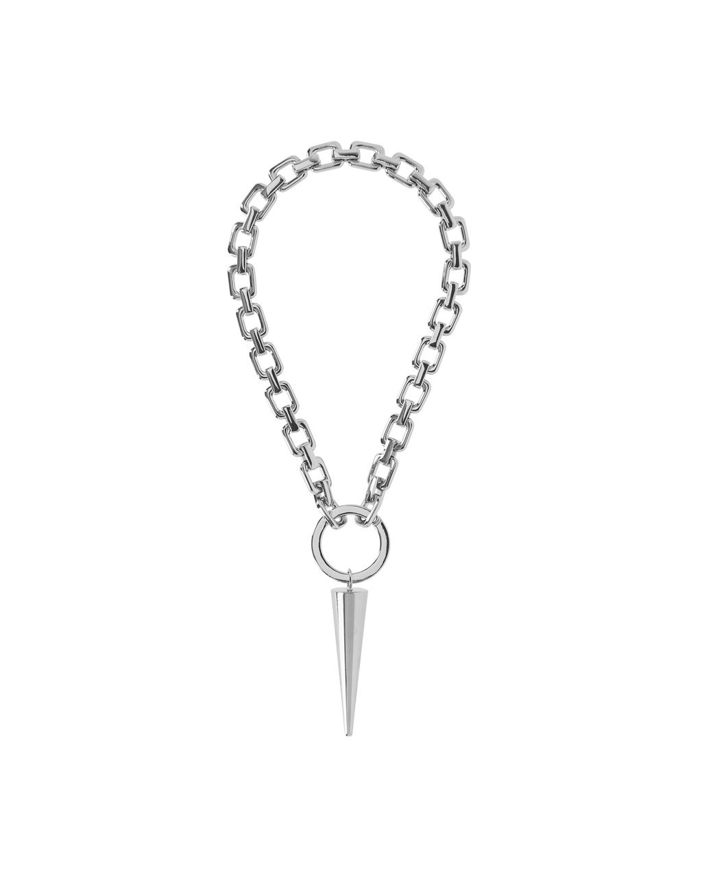 SPIKE CHUNKY CHAIN NECKLACE - 2