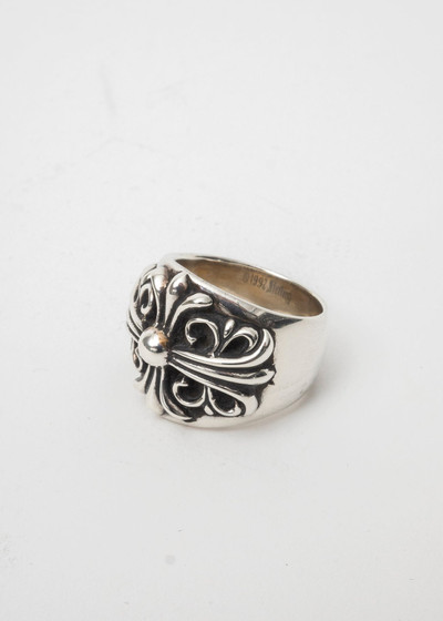 Chrome Hearts Silver CH Keeper Floral Silver Ring outlook