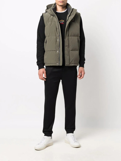 Paul & Shark high-neck padded gilet outlook