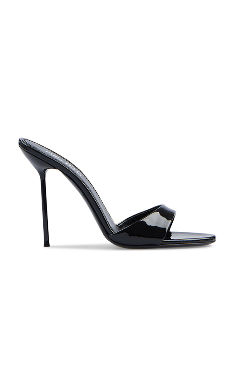 Lidia Patent Leather Sandals black - 1