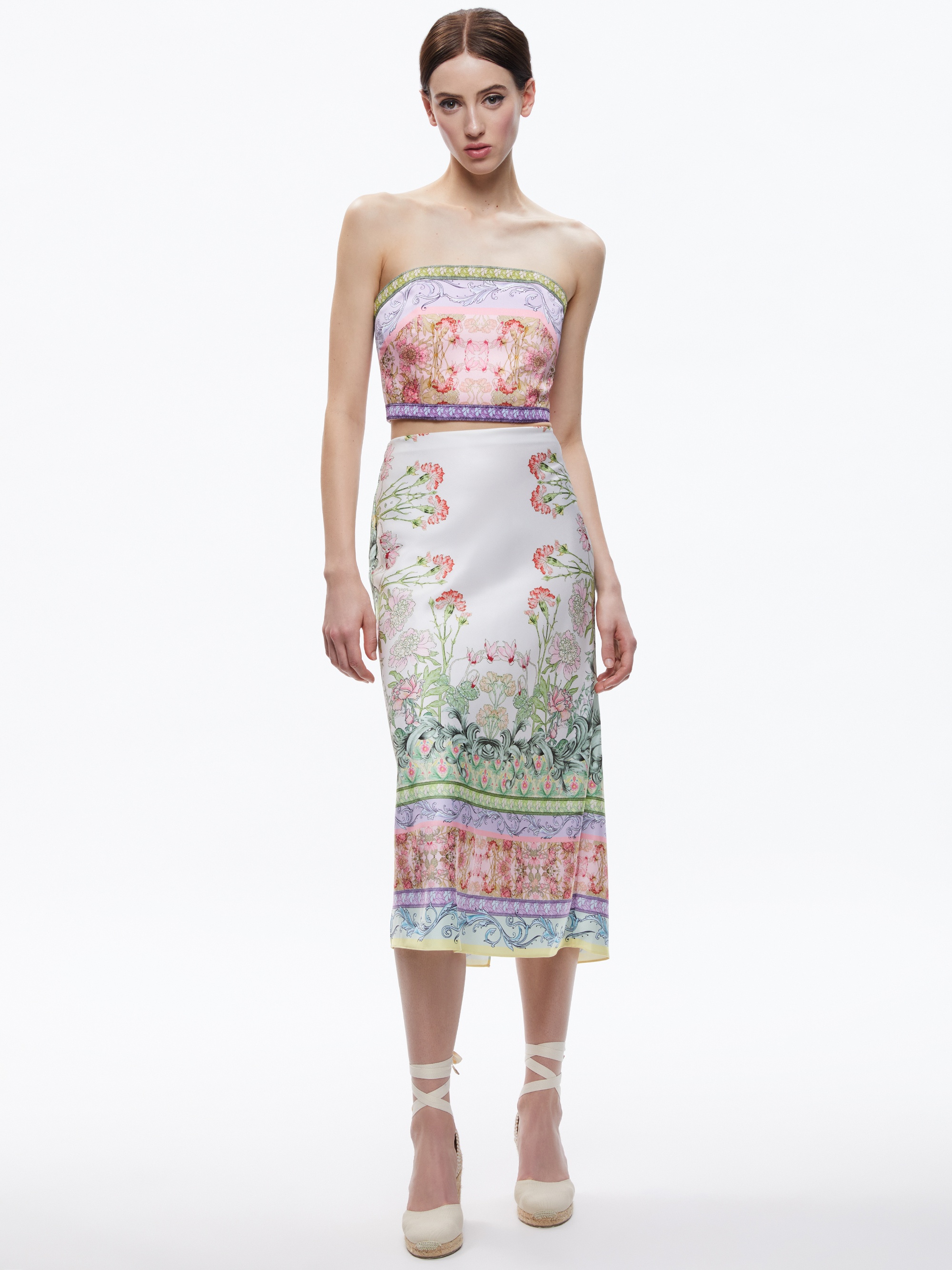 MAEVE SLIP MIDI SKIRT - 6