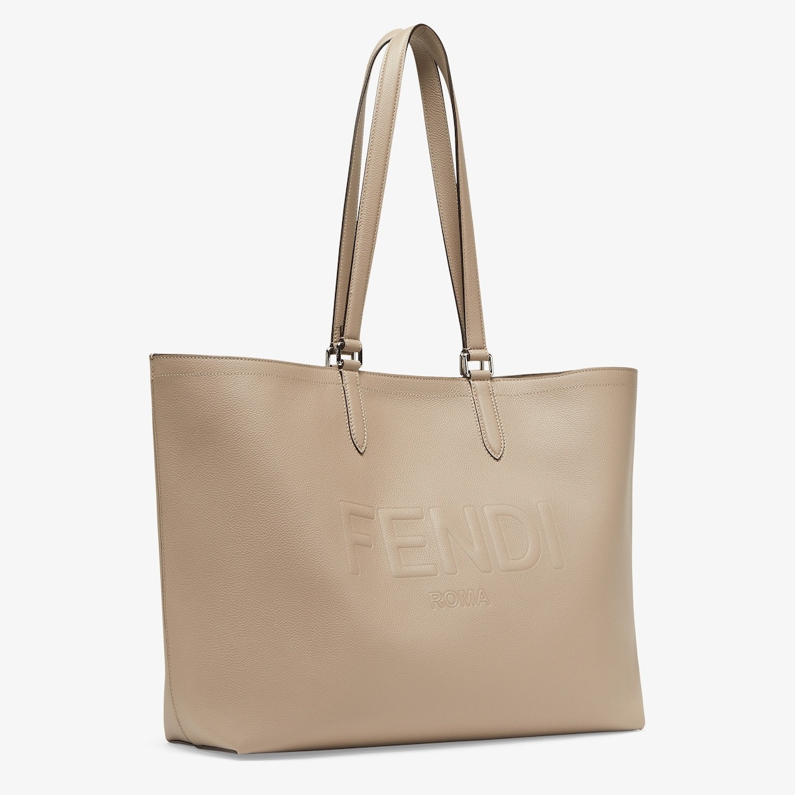 Fendi Roma Leather Shopper - 2