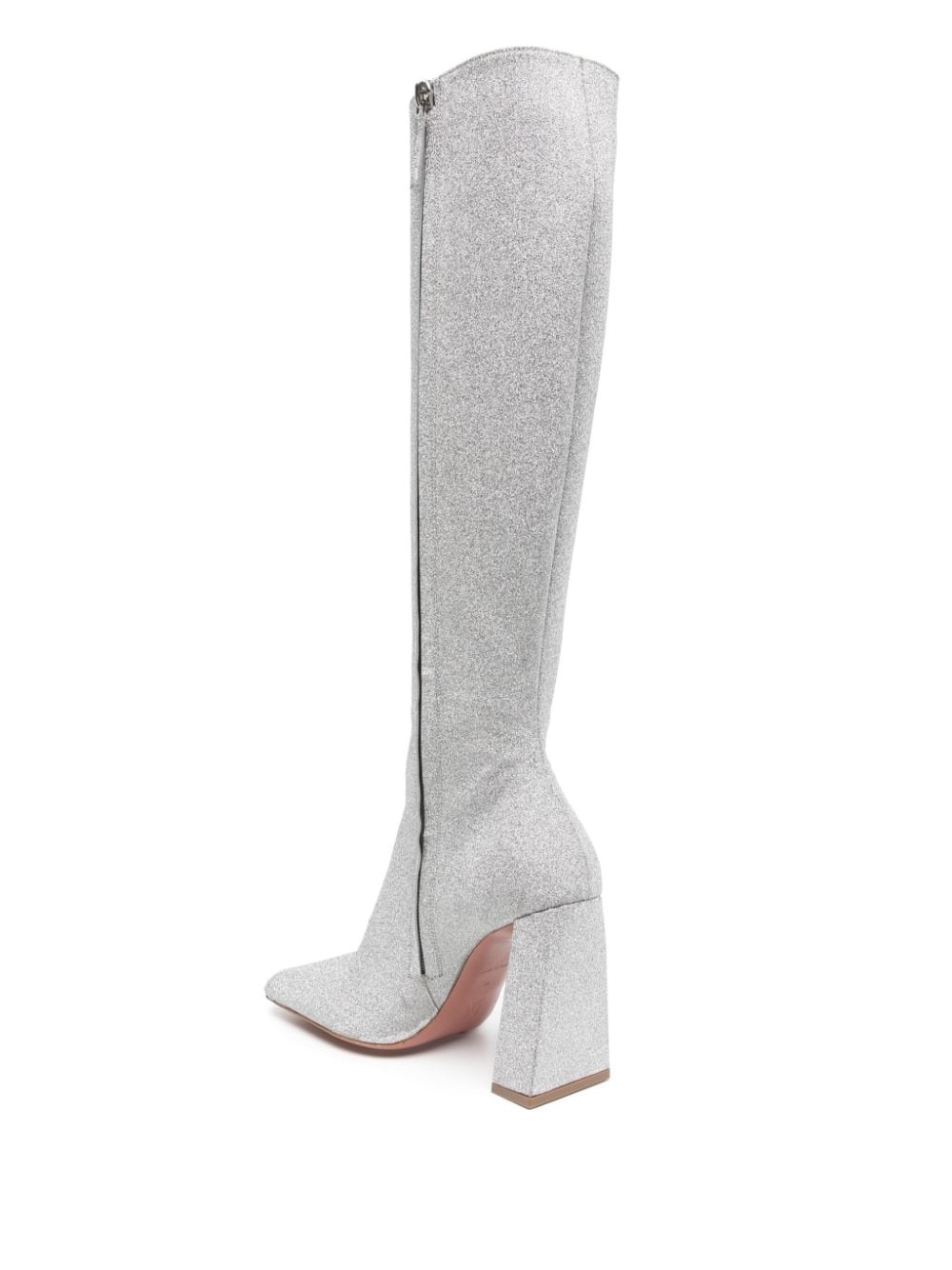 Marine glitter knee-high boots - 3
