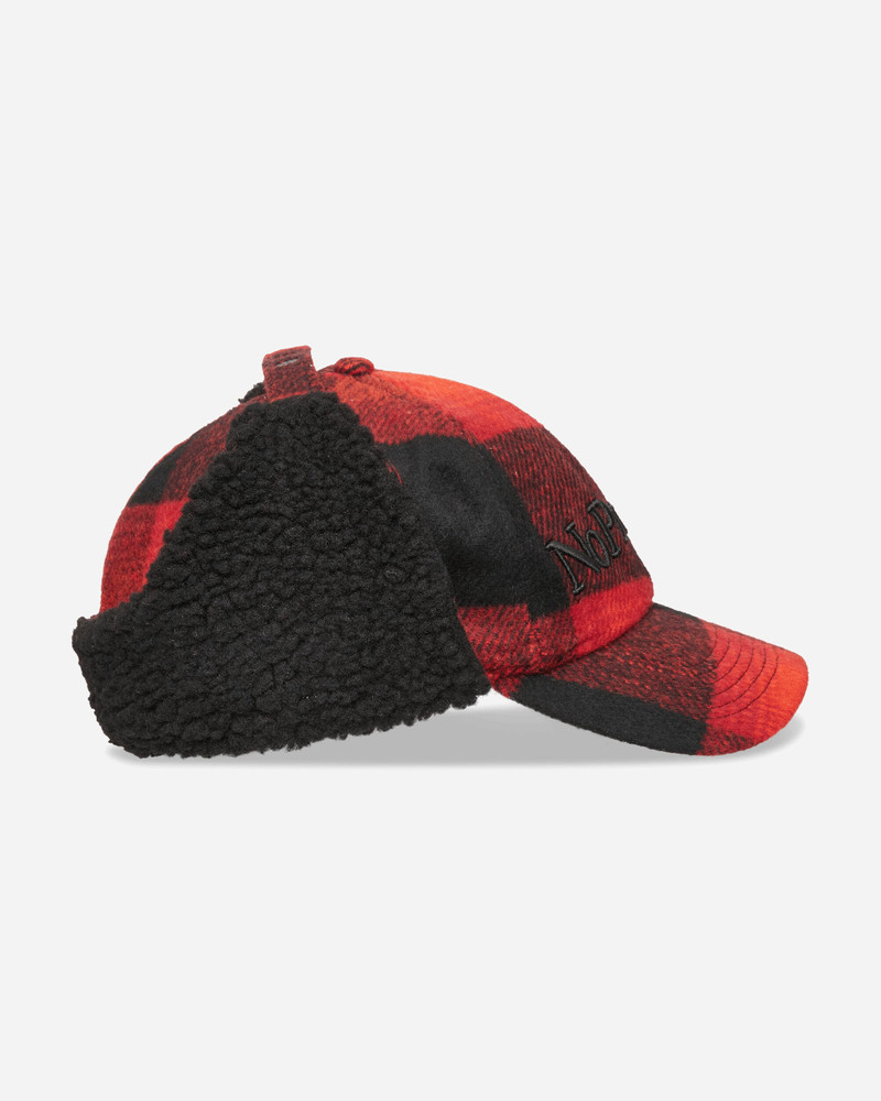 Plaid Flap Cap Red 5