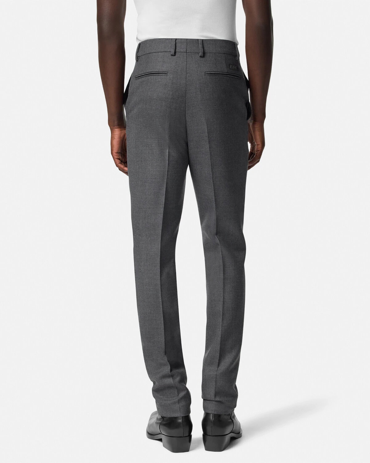 Wool Gabardine Formal Pants - 5