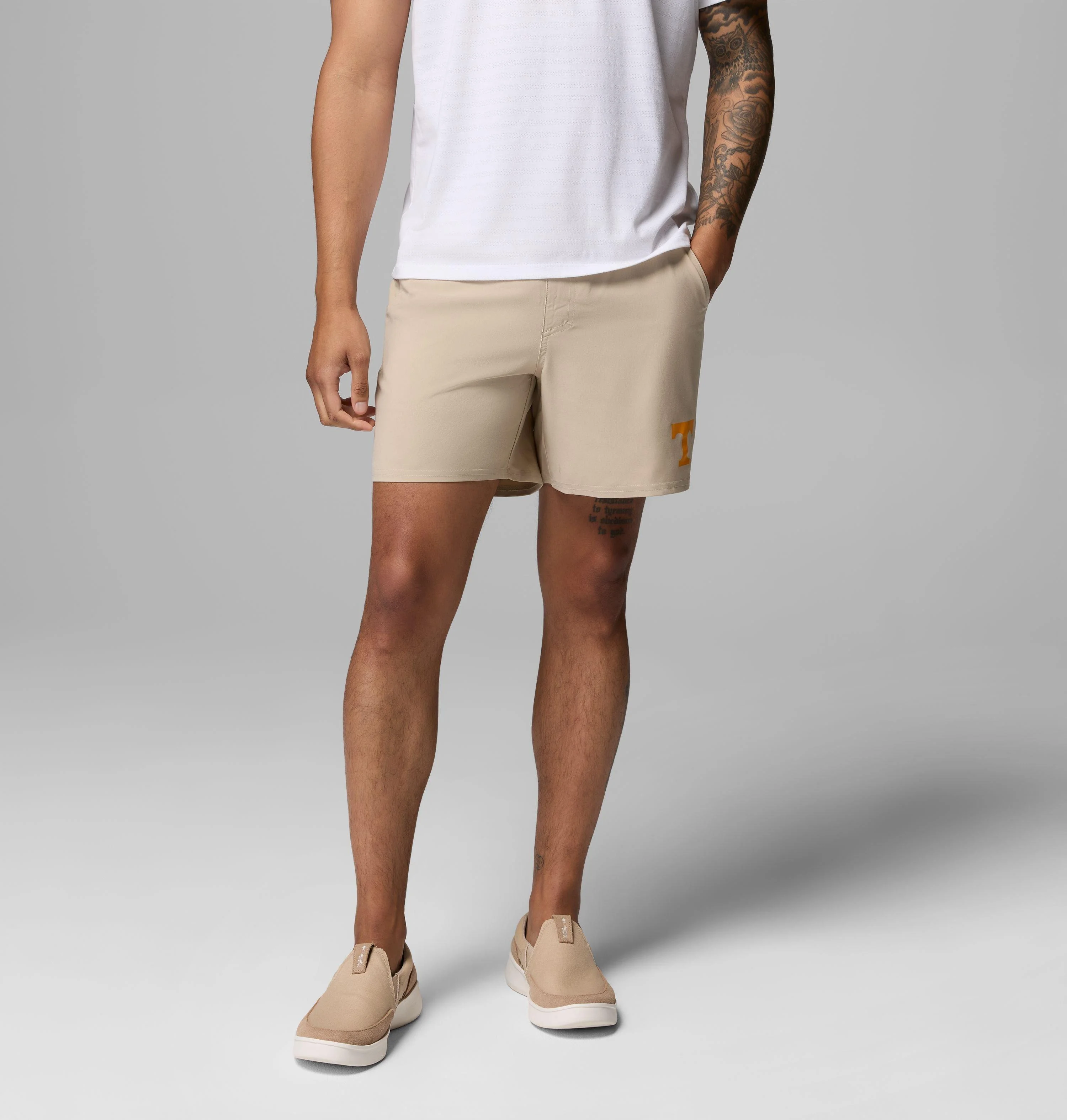 Men's Collegiate PFG Terminal Roamer Stretch Shorts - Tennessee - 1