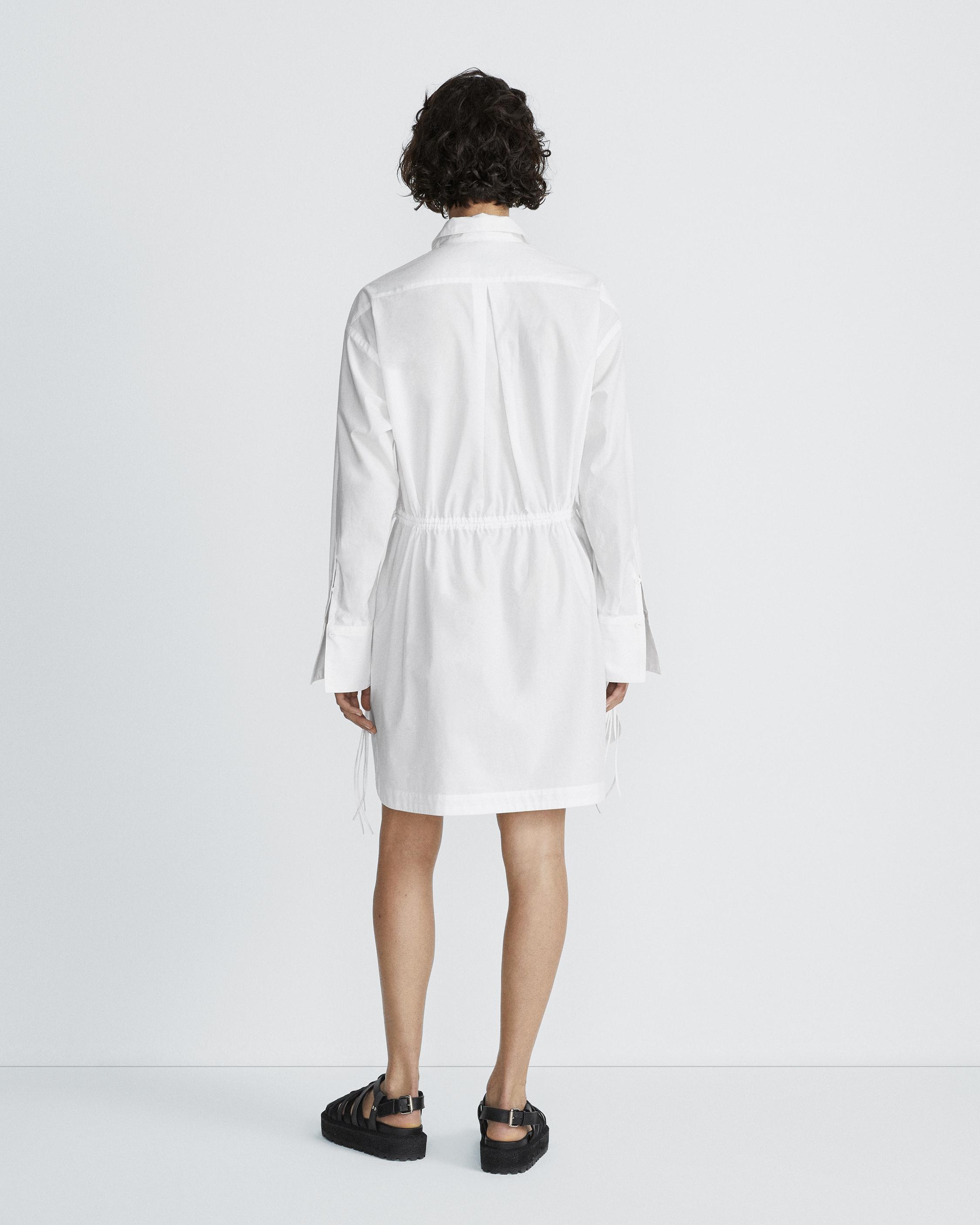 Fiona Mini Shirt Dress
Cotton Poplin Dress - 5
