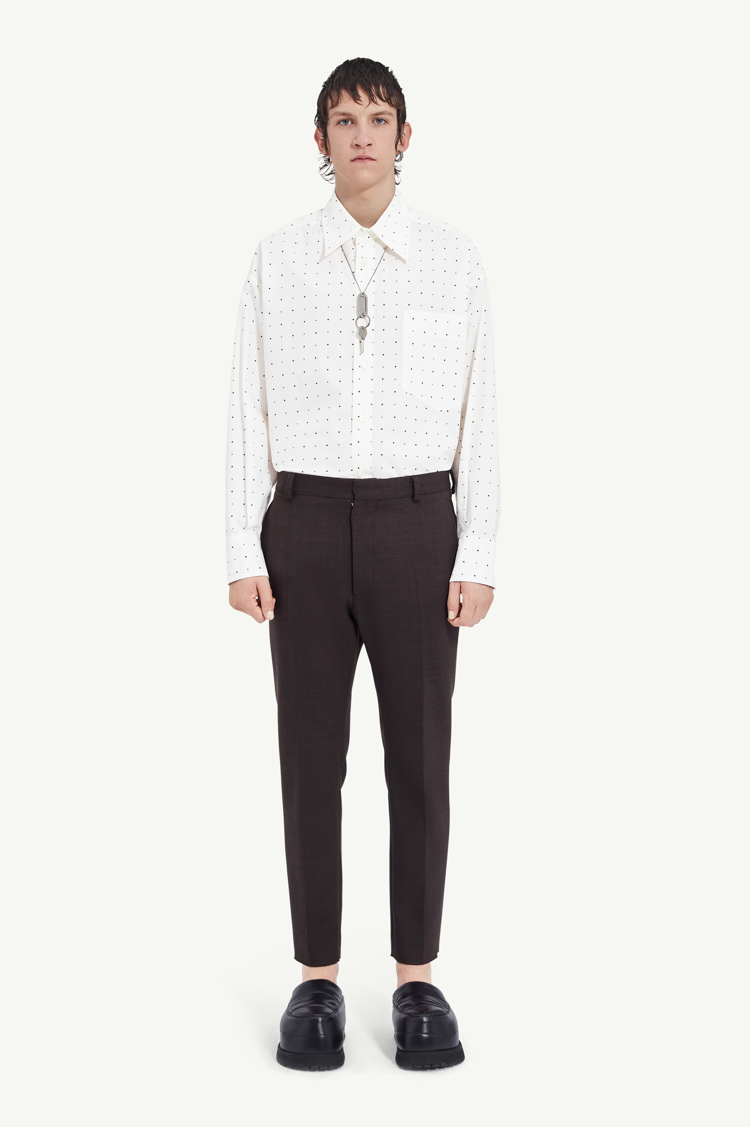 Slim tailored trousers - 2