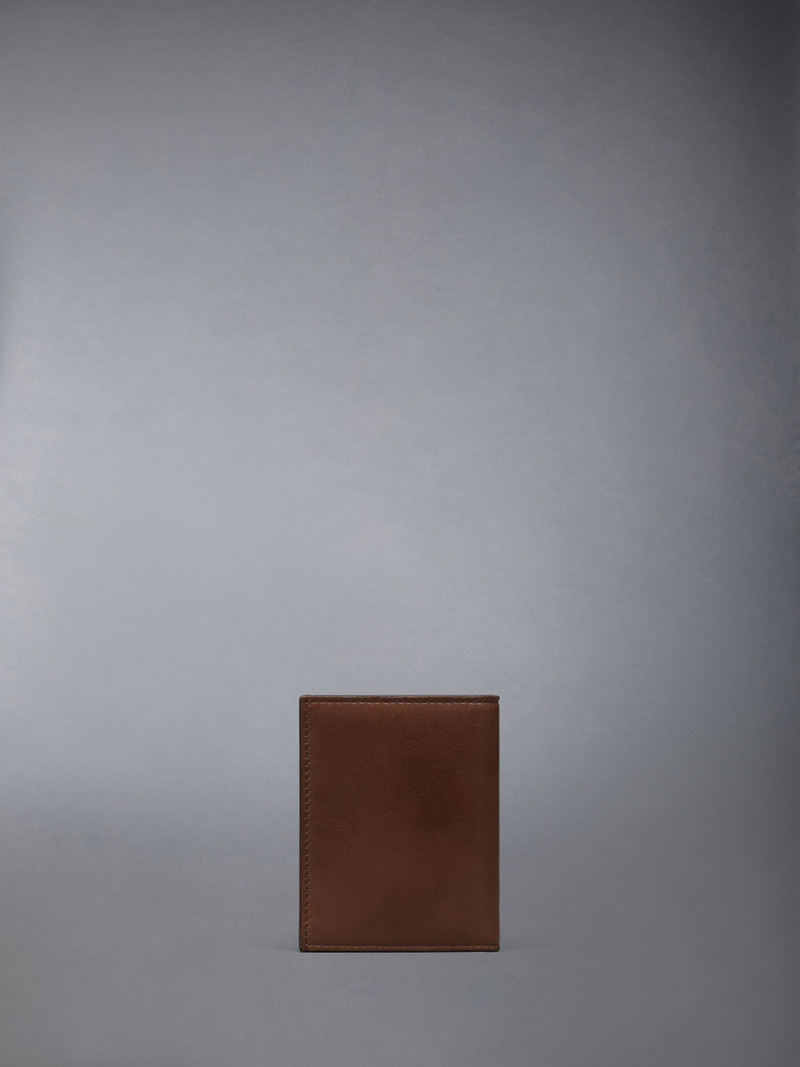 Thom Browne Soft Calf Leather Single Card Holder outlook