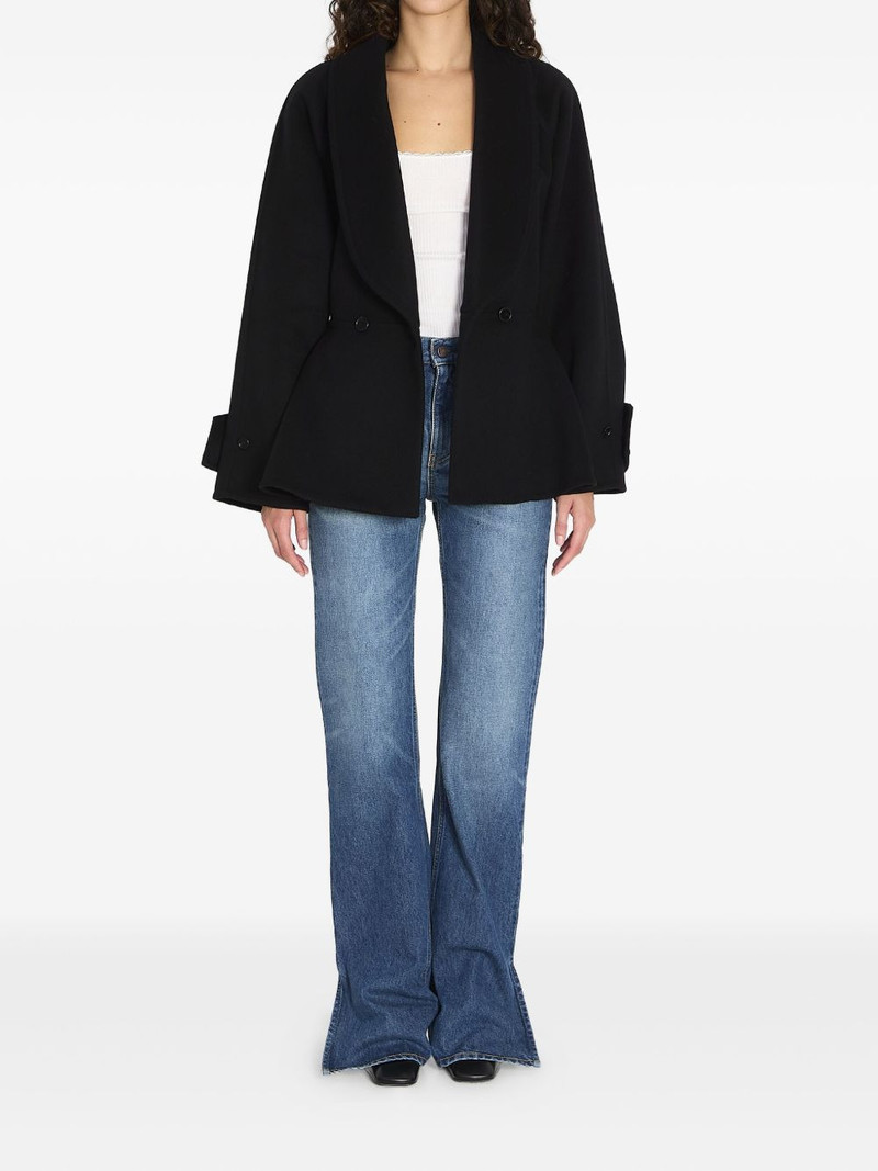 Chloé shawl-collar coat outlook