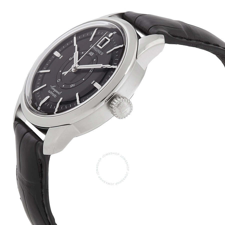 Longines Heritage Automatic Black Dial Men's Watch L1.648.4.52.2 - 2