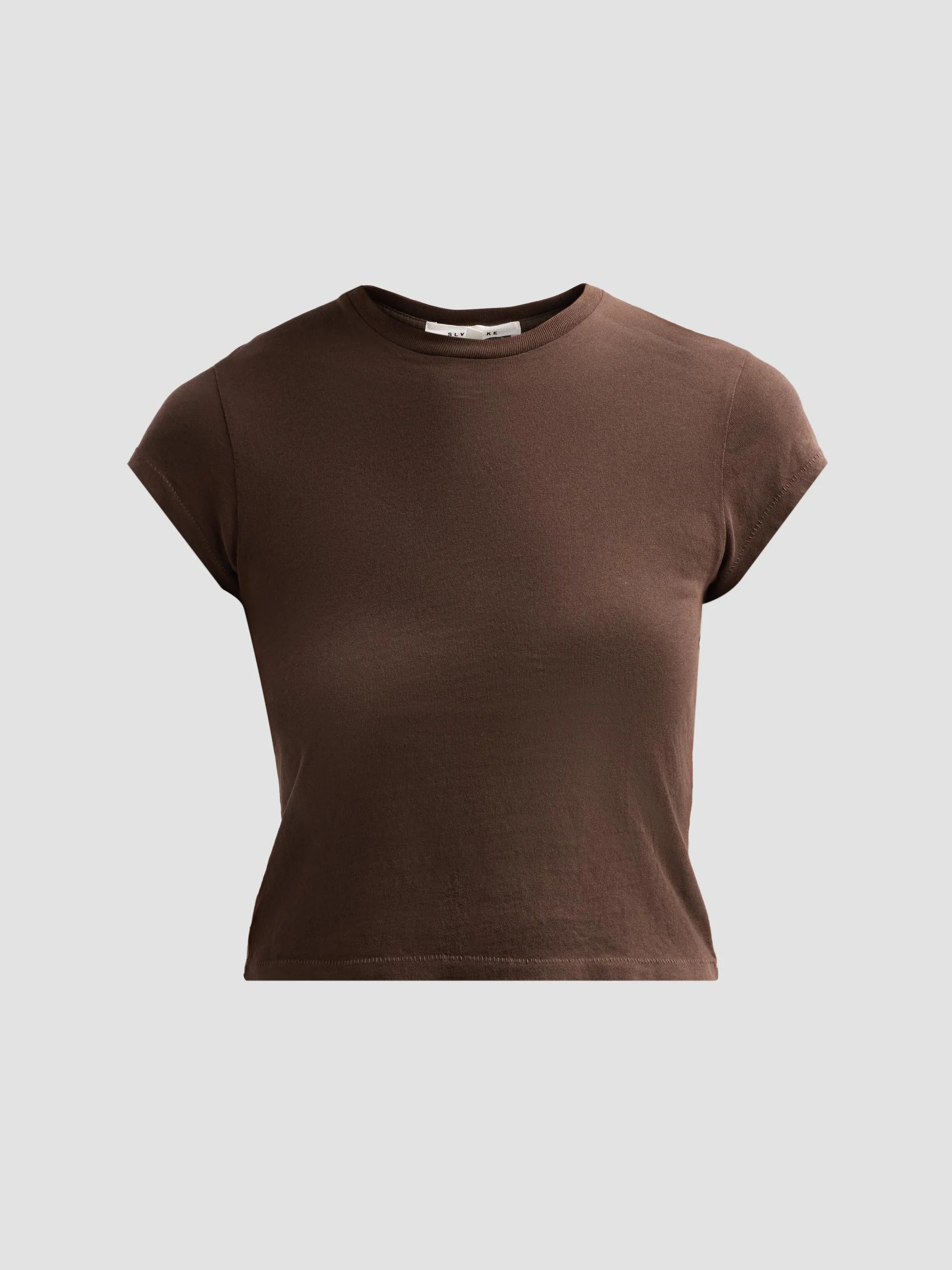Women's Cap Sleeve Cotton T-Shirt - Norther Cedar - 1