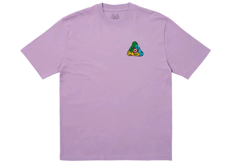 PALACE Palace Arms T-Shirt Light Purple outlook