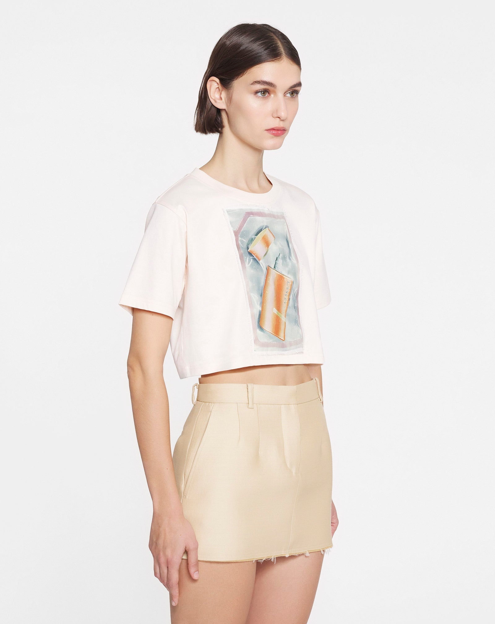 CROPPED SCRATCH & SNIFF T-SHIRT - 3