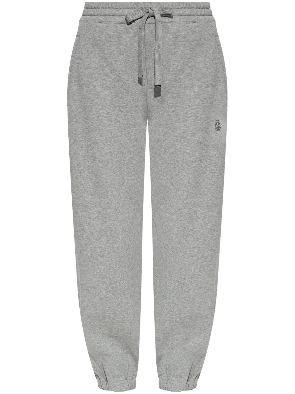 logo-embroidered track pants - 1