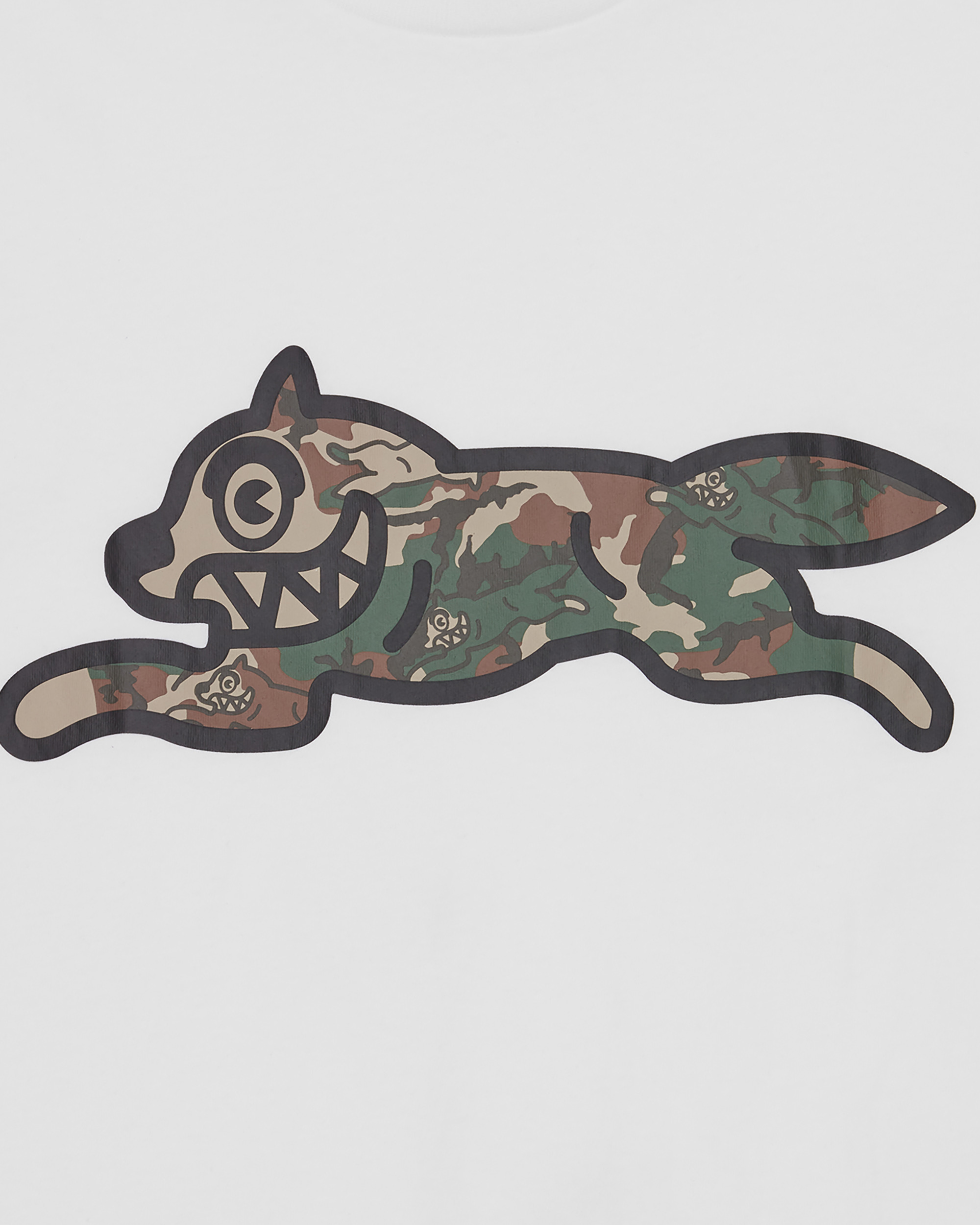WOODLAND CAMO RUNNING DOG T-SHIRT - 3