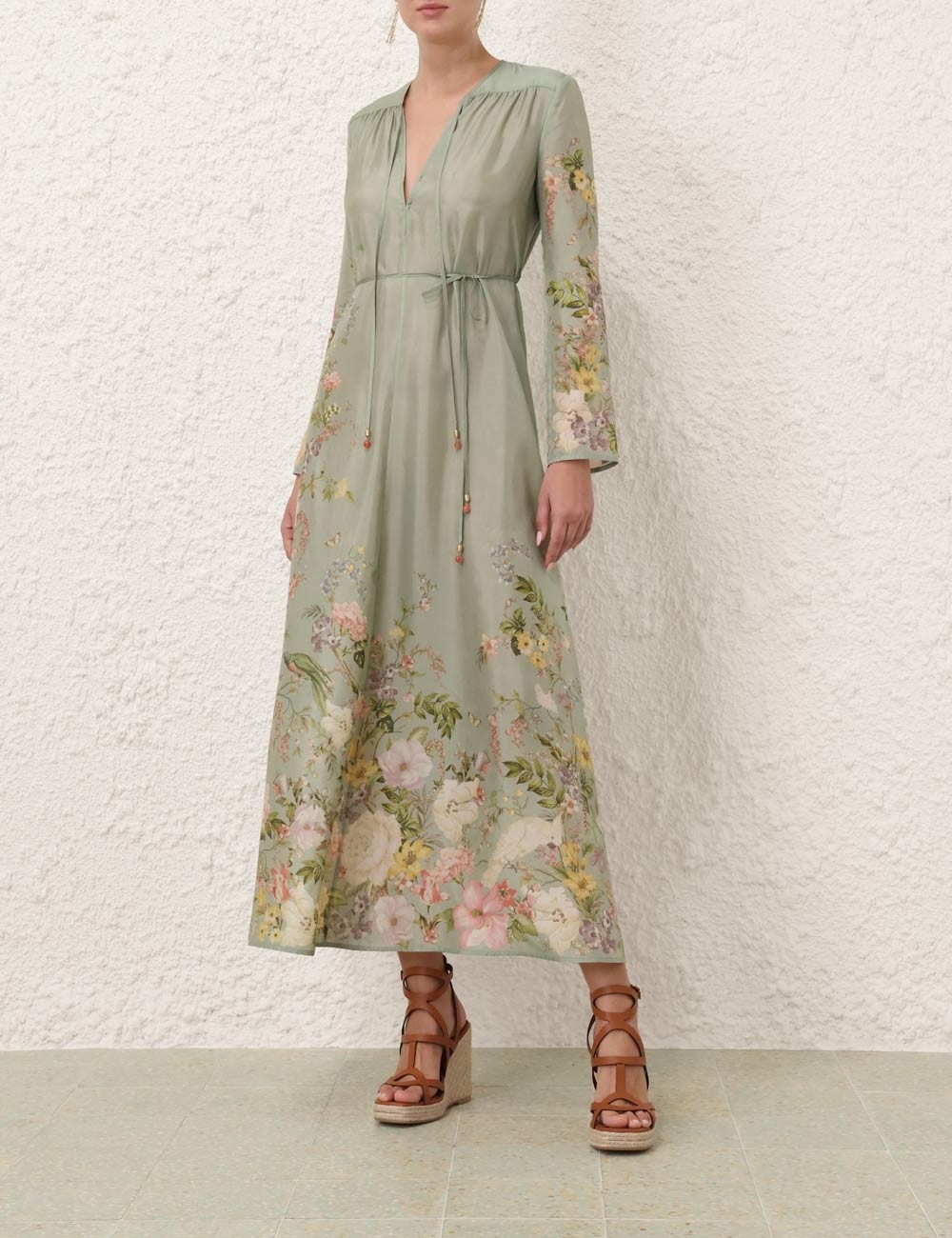 WAVERLY BILLOW MAXI DRESS - 2