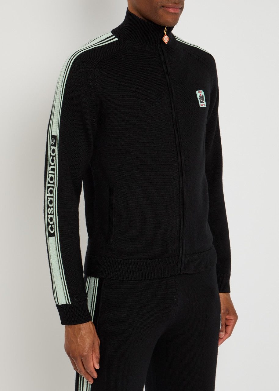 Casablanca Merino Knit Track Jacket - 2