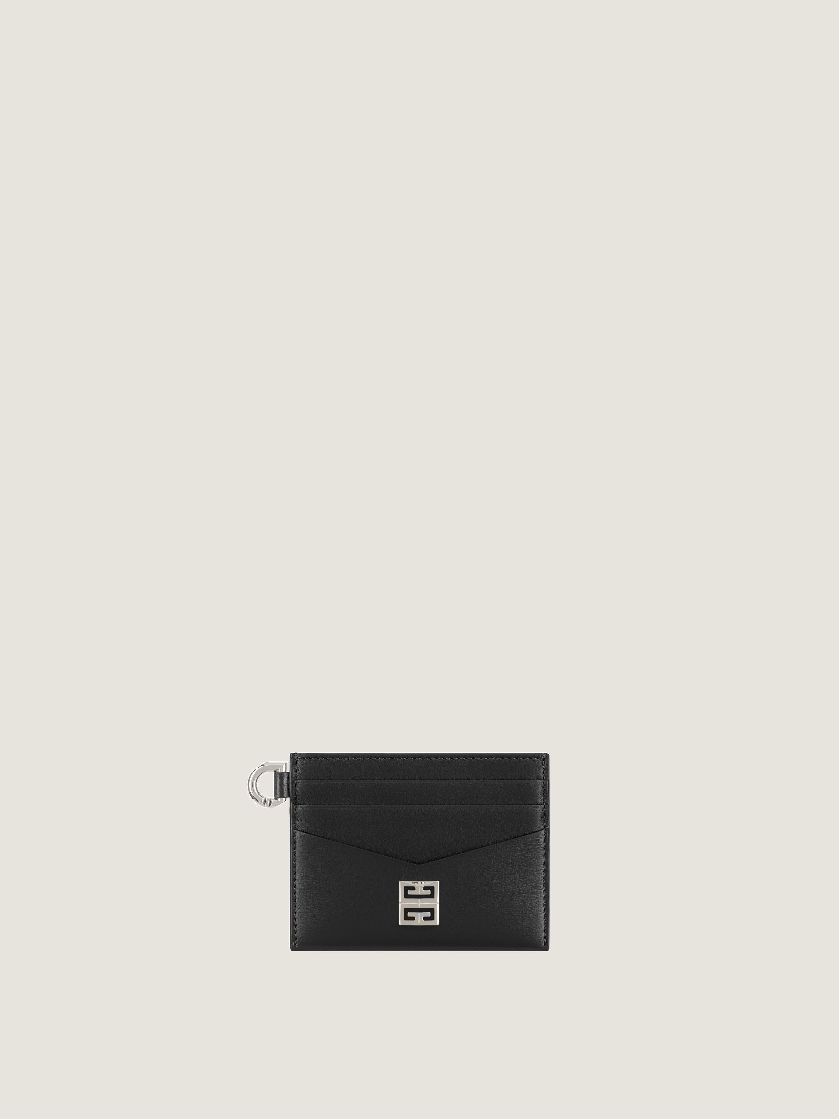 4G CARD HOLDER IN BOX LEATHER - 1