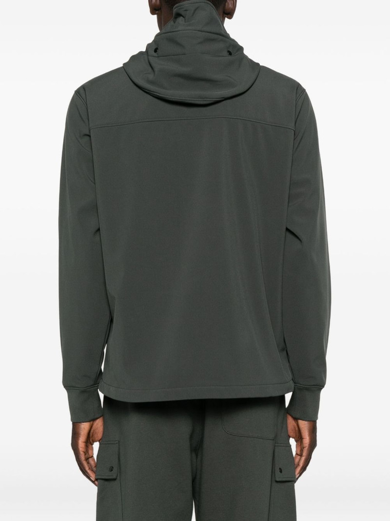 hooded zip-front jacket 4