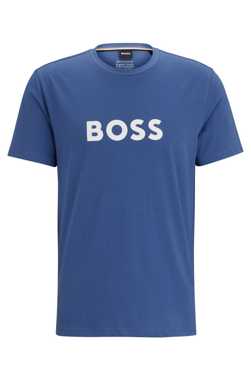 COTTON-JERSEY REGULAR-FIT T-SHIRT WITH SPF 50+ UV PROTECTION 1
