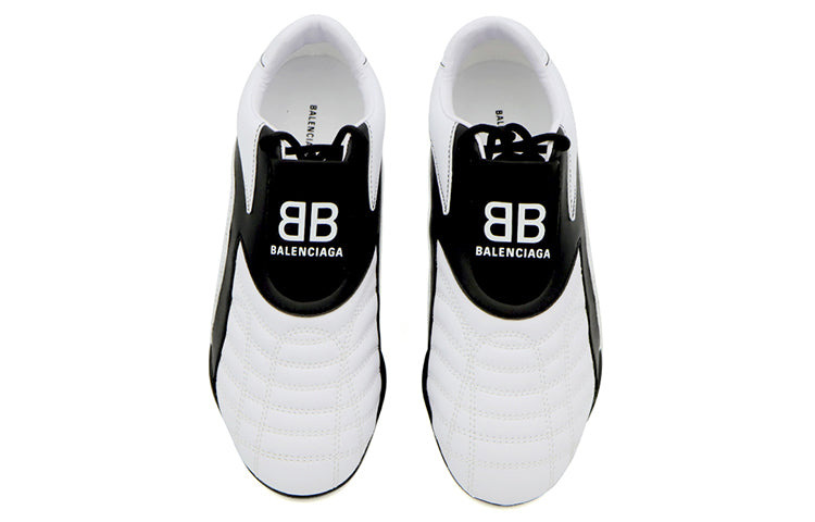 (WMNS) Balenciaga Zen Sneaker 'White Black' 617539W2CG19010 - 3