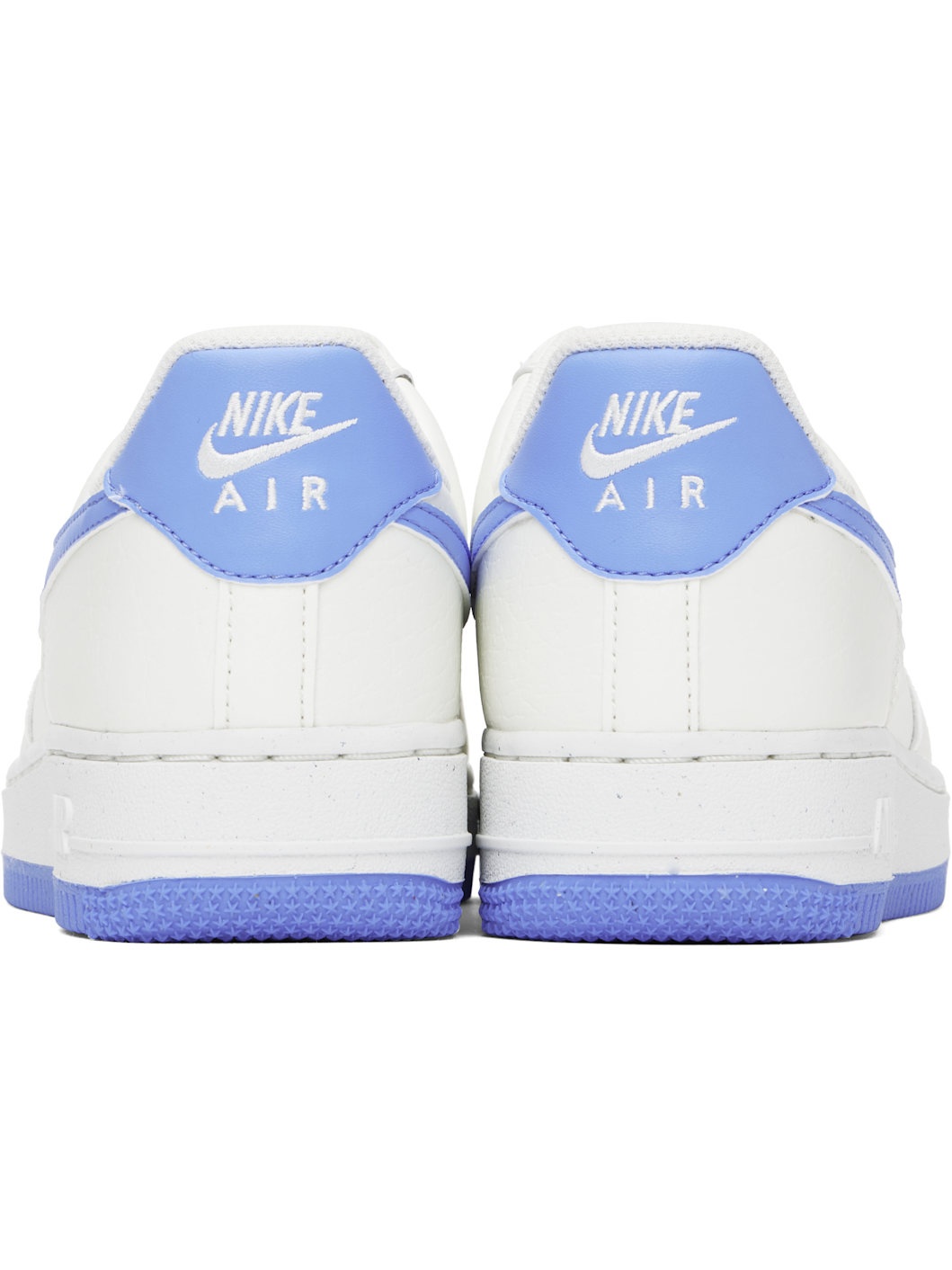 White & Blue Air Force 1 '07 Next Nature Sneakers - 2