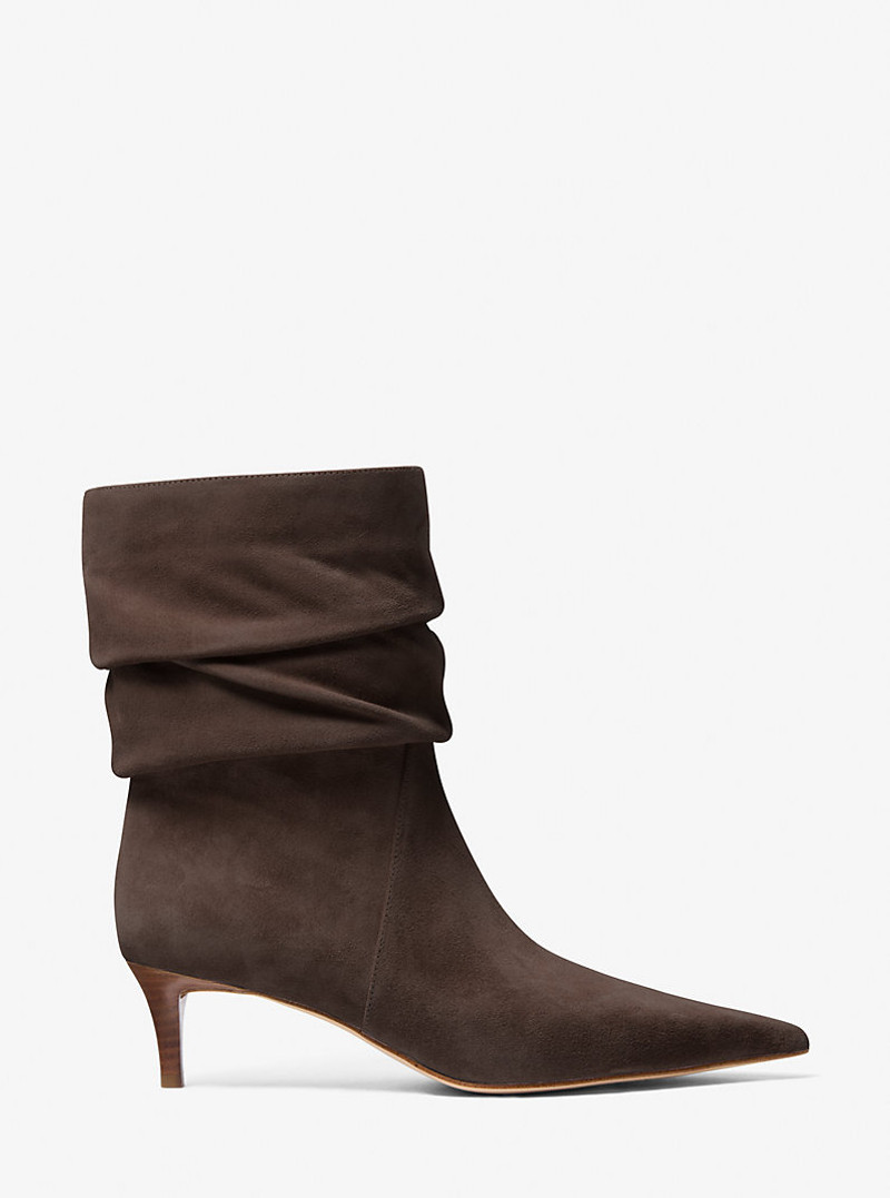 MICHAEL KORS Dawn Suede Ankle Boot outlook