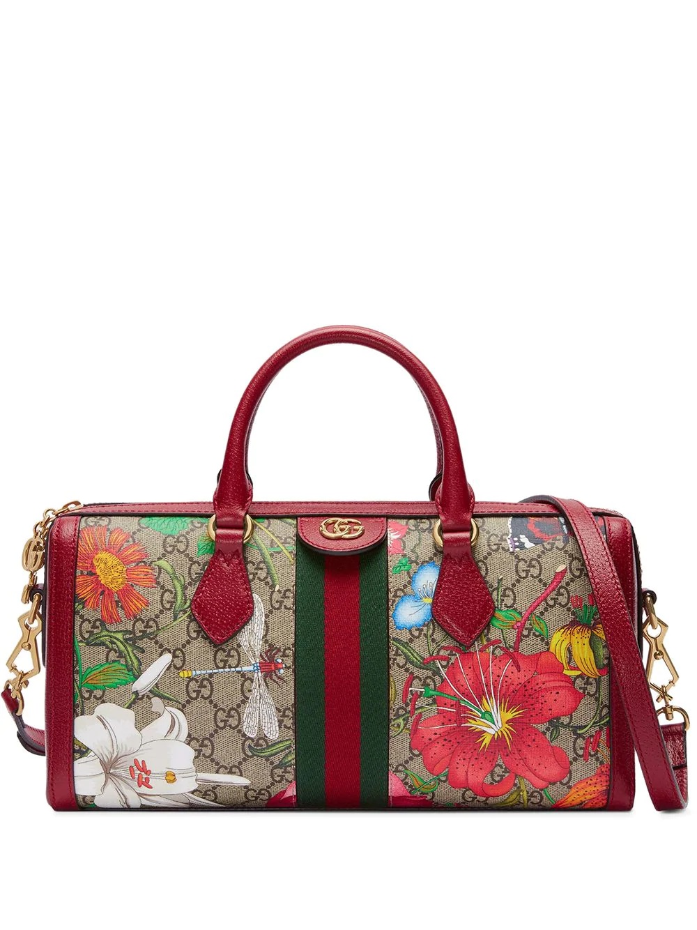 GG Flora Ophidia top handle bag - 1