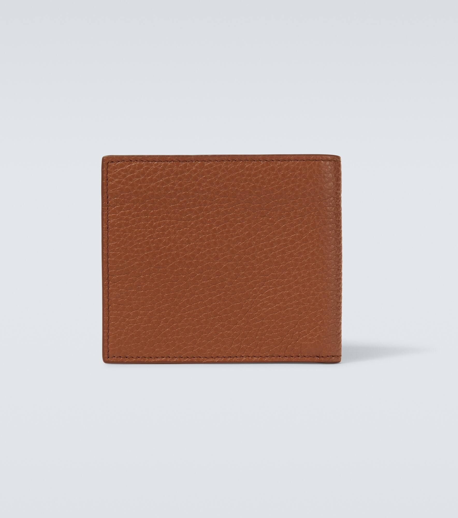 Logo leather wallet - 3