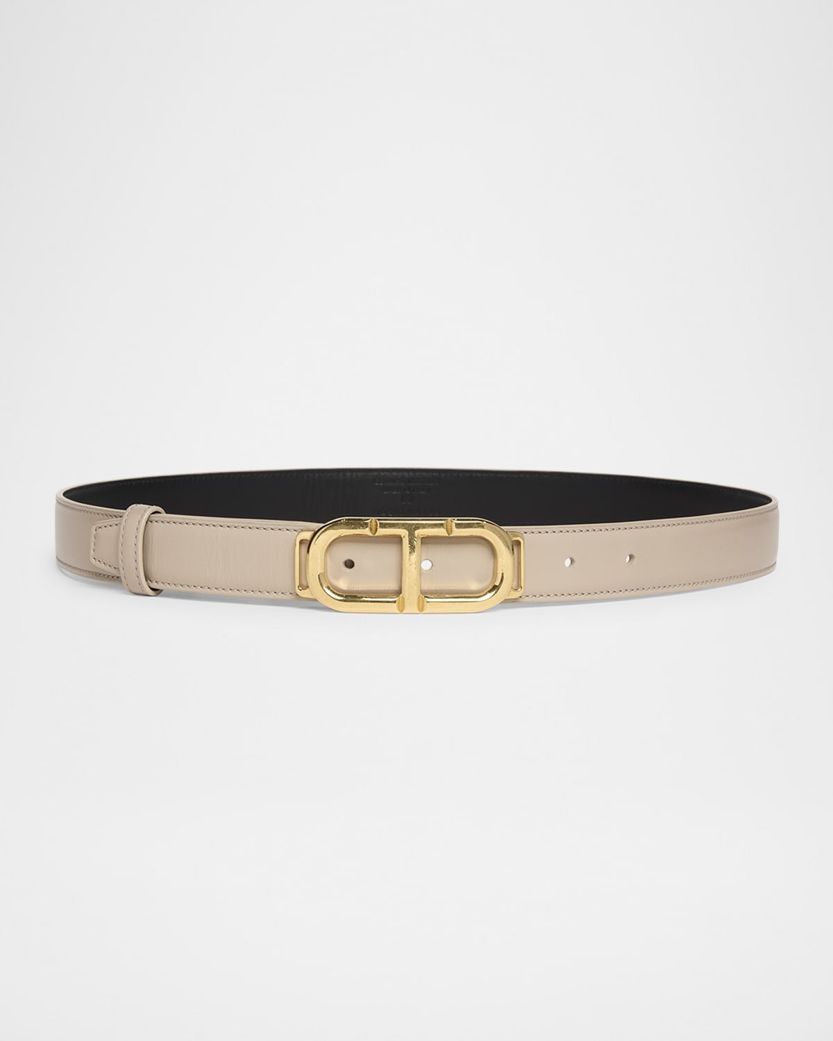 Box Palmellato Leather Belt - 1