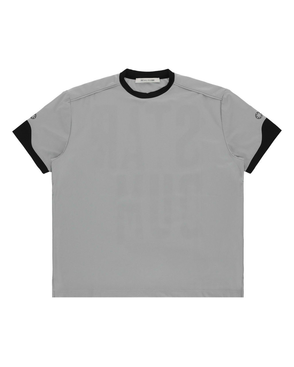SHORT SLEEVE GRAPHIC SILVER T-SHIRT - 2