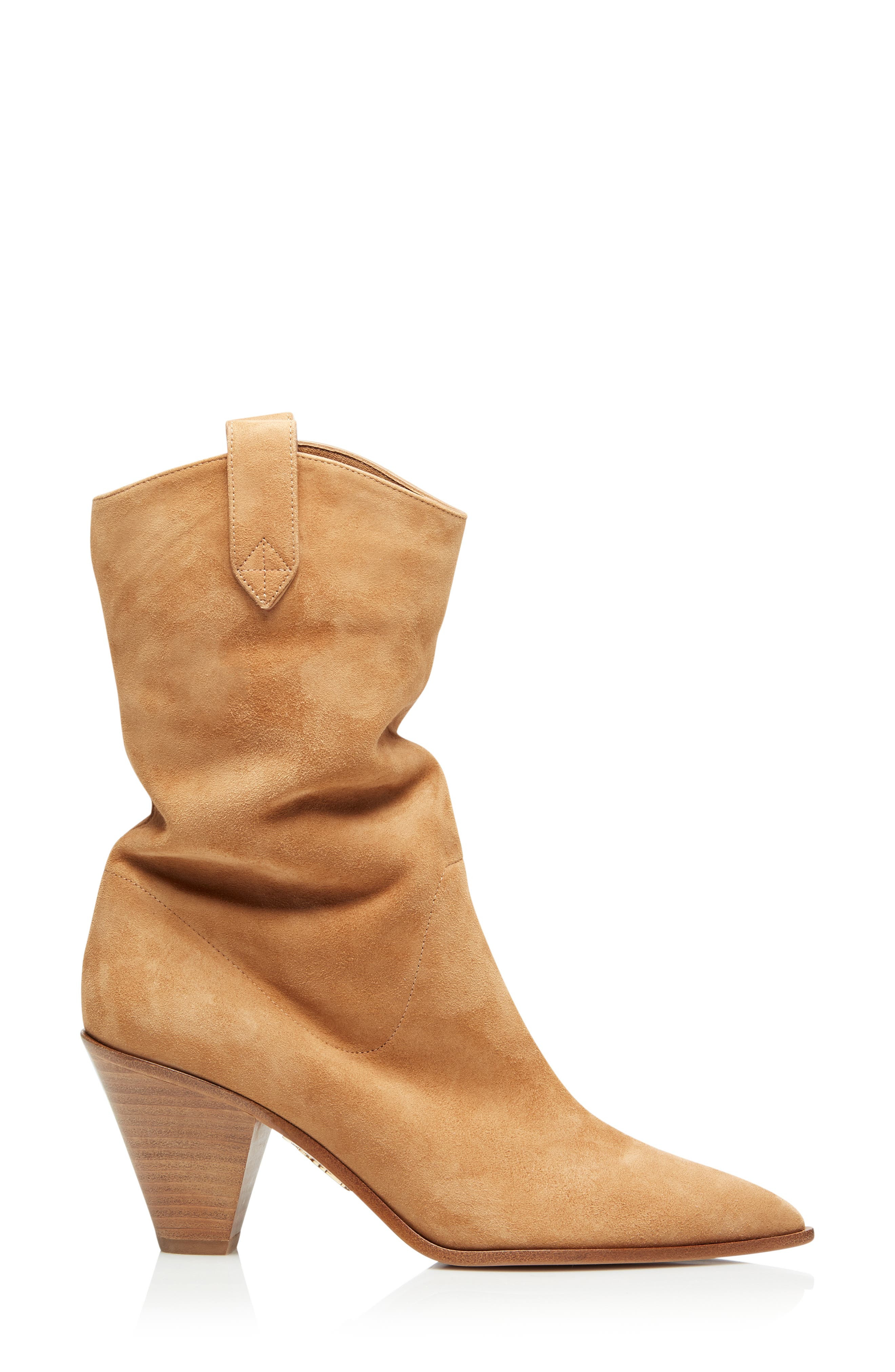 Aquazzura Boogie Western Boot in Camel at Nordstrom - 4