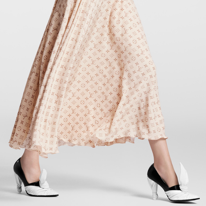 Monogram Midi Skirt 2